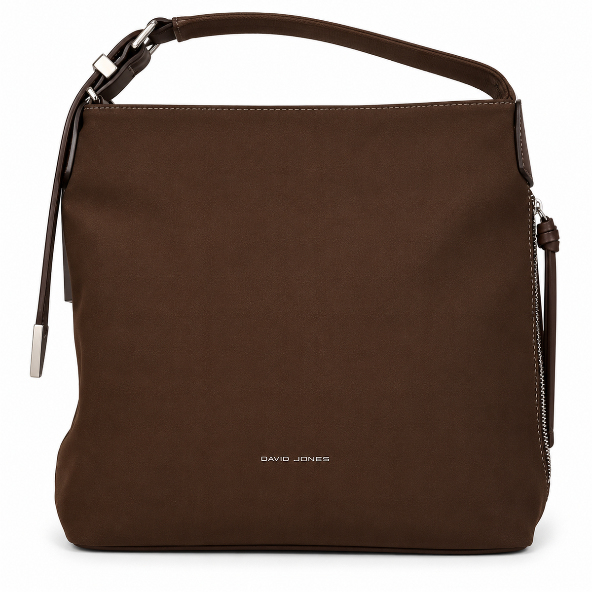 David Jones Damen Schultertasche – Dunkelbraun