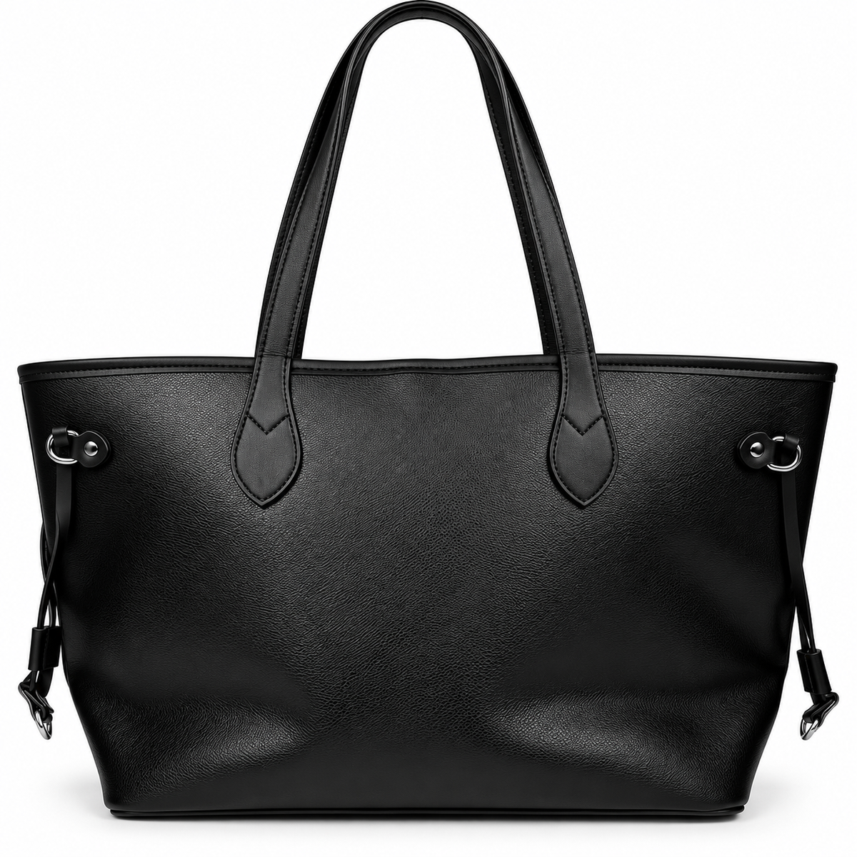 Elegante Damen Shopper Tasche in Schwarz – Große Schultertasche mit stilvollem Design