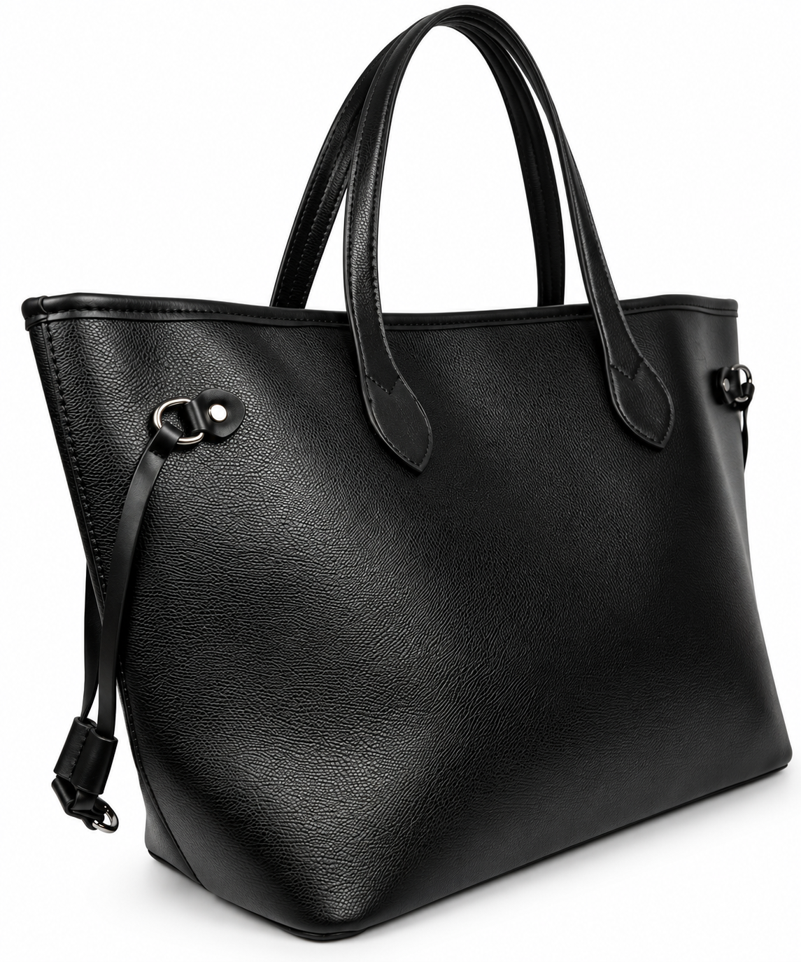 Elegante Damen Shopper Tasche in Schwarz – Große Schultertasche mit stilvollem Design