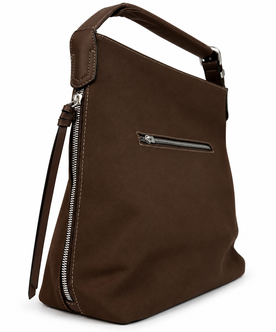 David Jones Damen Schultertasche – Dunkelbraun